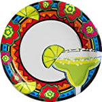 Margarita 9" Paper Plates by Unique from Instaballoons