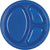 Marine Blue Divided Plastic Plates 10″ by Amscan from Instaballoons