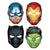 Marvel Avengers Powers Unite Paper Masks by Amscan from Instaballoons
