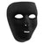 Mask Full Face - Black by Amscan from Instaballoons