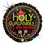 Mayflower Holy Guacamole Birthday Holographic 18″