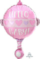 Hello Baby Girl Rattle 24″ Balloon