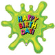 Happy Birthday 90s Slime 39″ Balloon