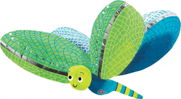 Mayflower Mylar & Foil Cute Dragonfly 40″ Balloon