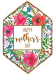 Happy Mother's Day Terrarium 30″ Balloon