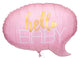 Hello Baby Pink 24″ Balloon
