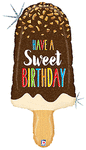 Mayflower Mylar & Foil Sweet Happy Birthday Ice Cream Bar 36″ Balloon
