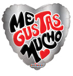 Me Gustas Mucho 18″ Foil Balloon by Convergram from Instaballoons
