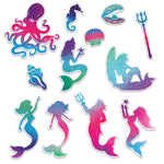 Mermaid Cutouts by Beistle from Instaballoons