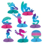 Mermaid Mini Centerpieces by Beistle from Instaballoons