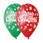 Merry Christmas12″ Latex Balloons by Gemar from Instaballoons