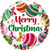Merry Christmas Ornaments 18″ Foil Balloon by Qualatex from Instaballoons