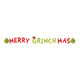 Merry Grinchmas Foil Paper Banner