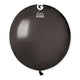 Metallic Black 19″ Latex Balloons (25 count)