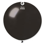 Metallic Black 31″ Latex Balloon by Gemar from Instaballoons