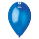 Globos de látex azul metálico de 12″ (50 unidades)