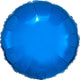 Metallic Blue Round Circle 18″ Balloon