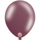 Globos de látex color burdeos metálico de 10″ (100 unidades)