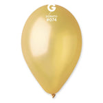 Metallic Dorato 12″ Latex Balloons by Gemar from Instaballoons