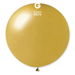 Metallic Dorato 31″ Latex Balloon by Gemar from Instaballoons