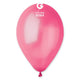 Globos de látex fucsia metalizado de 12″ (50 unidades)