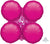 Metallic Fuchsia 13″ Foil Balloon by Anagram from Instaballoons