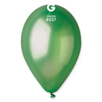 Metallic Green 12″ Latex Balloons by Gemar from Instaballoons