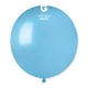 Metallic Light Blue 19″ Latex Balloons (25 count)