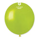 Globos de látex verde claro metálico de 19 ″ (25 unidades)