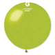 Globo Latex Verde Claro Metálico 31″