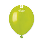 Metallic Light Green 5″ Latex Balloons by Gemar from Instaballoons