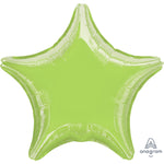 Metallic Lime Green Star 18″ Foil Balloon by Anagram from Instaballoons