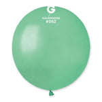 Metallic Metal Acquamarine 19″ Latex Balloons by Gemar from Instaballoons