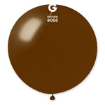 Metallic Metal Brown 31″ Latex Balloon by Gemar from Instaballoons