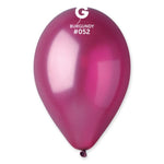 Metallic Metal Burgundy 12″ Latex Balloons by Gemar from Instaballoons