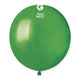 Metallic Metal Green #37 19″ Latex Balloons (25 count)