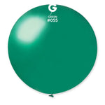 Metallic Metal Green 31″ Latex Balloon by Gemar from Instaballoons