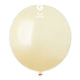 Metallic Metal Ivory 19″ Latex Balloons (25 count)