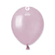 Metallic Metal Lilac 5″ Latex Balloons (100 count)