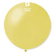 Metallic Metal Mustard 31″ Latex Balloon