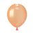 Metallic Metal Peach 5″ Latex Balloons by Gemar from Instaballoons