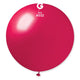 Metallic Metal Red 31″ Latex Balloon