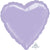 Metallic Pastel Lilac Heart 18″ Foil Balloon by Anagram from Instaballoons