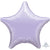 Metallic Pastel Lilac Star 18″ Foil Balloon by Anagram from Instaballoons