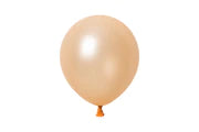 Metallic Peach 5″ Latex Balloons by Winntex from Instaballoons