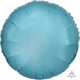 Metallic Pearl Pastel Blue Circle Round 18″ Balloon