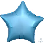 Metallic Pearl Pastel Blue Star 18″ Foil Balloon by Anagram from Instaballoons