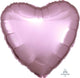 Metallic Pearl Pastel Pink Heart 18″ Balloon
