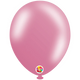 Globos de látex rosa metalizado de 10″ (100 unidades)
