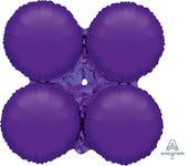 Metallic Purple 13″ Foil Balloon by Anagram from Instaballoons